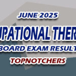 Occupational Therapist Board Exam Result June 2025 - TOPNOTCHERS