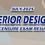 Interior Designer Licensure Exam Result July 2025