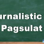 Journalistic Na Pagsulat