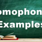 Homophones Examples