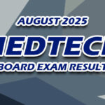 MedTech Board Exam Result August 2025