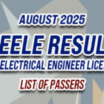 REELE Result August 2025 - LIST OF PASSERS