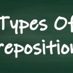 Types Of Prepositions