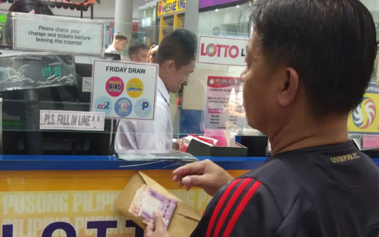 Lone Lotto Bettor Wins