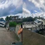 Bridge in Albay Collapse