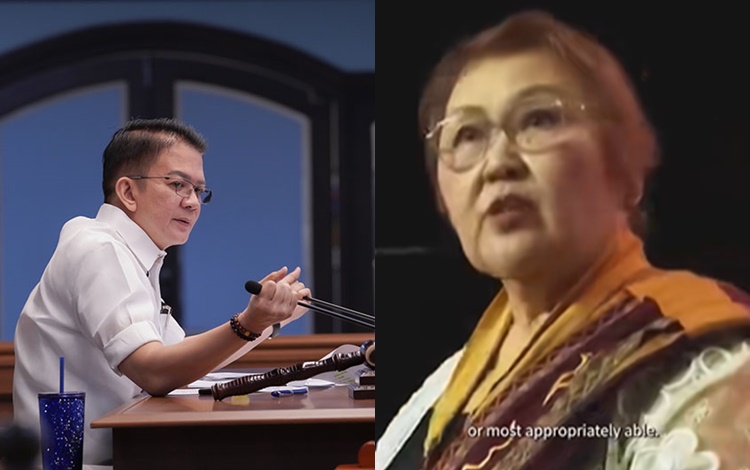 Diokno on Chiz Escudero