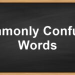Commonly Confused Words