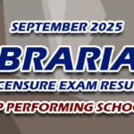 Librarian Licensure Exam Result September 2025 - TOP PERFORMING SCHOOLS