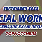 Social Worker Licensure Exam Result September 2025 TOPNOTCHERS