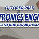 Electronics Engineer Licensure Exam Result October 2025