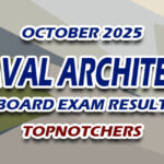 Naval Architect Board Exam Result October 2025 - TOPNOTCHERS