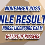 NLE Result November 2025 G-I LIST OF PASSERS