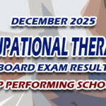 Occupational Therapist Board Exam Result December 2025 - TOP PERFORMING SCHOOLS