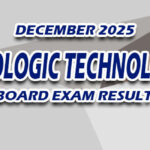 Radiologic Technologist Board Exam Result December 2025