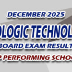 Radiologic Technologist Board Exam Result December 2025 - TOP PERFORMING SCHOOLS