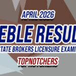 REBLE Result April 2026 - TOPNOTCHERS